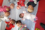 Foto baby’s bij babyshow